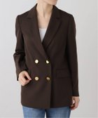 【ラ トータリテ/La TOTALITE】のT/Wダブルブレストジャケット 人気、トレンドファッション・服の通販 founy(ファニー) ファッション Fashion レディースファッション Fashion for Women アウター Coat / Outerwear Collection レディースジャケット・軽アウター Jackets 2025年 2025 2025-2026秋冬・A/W Autumn/Winter 2025–26 AW25–26 シンプル Simple, Minimal ジャケット Jacket, Outerwear タイトスカート Pencil Skirt, Tight Skirt デニム Denim, Jeans Material 人気 Popular, Best Seller 定番 Standard, Basic Item thumbnail ブラウン|ID: prp329100004821940 ipo3291000000035047946