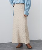 【ビームス ウイメン/BEAMS】のBEAMS HEART / ニットジャカード ロングタイトスカート 人気、トレンドファッション・服の通販 founy(ファニー) ファッション Fashion レディースファッション Fashion for Women スカート Skirts シンプル Simple, Minimal ジャカード／ジャガード Jacquard, Woven Pattern タイトスカート Pencil Skirt, Tight Skirt ペチコート Petticoat, Underskirt thumbnail BEIGE|ID: prp329100004821941 ipo3291000000035047949