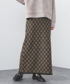 【ビームス ウイメン/BEAMS】のBEAMS HEART / ニットジャカード ロングタイトスカート 人気、トレンドファッション・服の通販 founy(ファニー) ファッション Fashion レディースファッション Fashion for Women スカート Skirts シンプル Simple, Minimal ジャカード／ジャガード Jacquard, Woven Pattern タイトスカート Pencil Skirt, Tight Skirt ペチコート Petticoat, Underskirt thumbnail BLACK|ID: prp329100004821941 ipo3291000000035047950