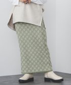 【ビームス ウイメン/BEAMS】のBEAMS HEART / ニットジャカード ロングタイトスカート 人気、トレンドファッション・服の通販 founy(ファニー) ファッション Fashion レディースファッション Fashion for Women スカート Skirts シンプル Simple, Minimal ジャカード／ジャガード Jacquard, Woven Pattern タイトスカート Pencil Skirt, Tight Skirt ペチコート Petticoat, Underskirt thumbnail MINT|ID: prp329100004821941 ipo3291000000035047951