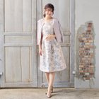 【ローズティアラ/Rose Tiara】のスズランジャカードワンピース 人気、トレンドファッション・服の通販 founy(ファニー) ファッション Fashion レディースファッション Fashion for Women ワンピース Dresses おすすめ Recommended / Our Picks ジャカード／ジャガード Jacquard, Woven Pattern パーティ Party, Party Style フィット Fit, Slim Fit フレア Flare, Flared ポケット Pocket, Pocket Detail リボン Ribbon, Bow エレガント 上品 Elegant 二次会 After Party 結婚式 Wedding thumbnail ベージュ|ID: prp329100004821945 ipo3291000000035048012