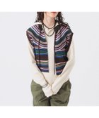 【ビームス ウイメン/BEAMS】のマルチボーダー ベスト 人気、トレンドファッション・服の通販 founy(ファニー) ファッション Fashion レディースファッション Fashion for Women アウター Coat / Outerwear Collection トップス・カットソー Cut & Sew Tops ベスト&ジレ / 重ね着スタイル Vests & Gilets アクリル Acrylic Material アメリカン American Style ウェーブ Wavy Pattern ヴィンテージ Vintage Style カットソー Cut and Sewn Top カラフル Colorful Design タートルネック Turtleneck, High Neck 手編み Hand-Knitted, Handmade Knit ベスト Vest, Waistcoat ボーダー Border, Stripe ロング Long, Long-Length ワッフル Waffle, Waffle Knit thumbnail BROWN|ID: prp329100004821976 ipo3291000000035048388