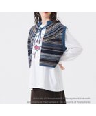 【ビームス ウイメン/BEAMS】のマルチボーダー ベスト 人気、トレンドファッション・服の通販 founy(ファニー) ファッション Fashion レディースファッション Fashion for Women アウター Coat / Outerwear Collection トップス・カットソー Cut & Sew Tops ベスト&ジレ / 重ね着スタイル Vests & Gilets アクリル Acrylic Material アメリカン American Style ウェーブ Wavy Pattern ヴィンテージ Vintage Style カットソー Cut and Sewn Top カラフル Colorful Design タートルネック Turtleneck, High Neck 手編み Hand-Knitted, Handmade Knit ベスト Vest, Waistcoat ボーダー Border, Stripe ロング Long, Long-Length ワッフル Waffle, Waffle Knit thumbnail NAVY|ID: prp329100004821976 ipo3291000000035048390