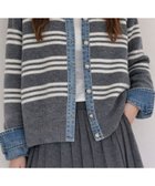 【ディアベル/DIAVEL】のデニムドッキングニットカーディガン/異素材切替デザイン 人気、トレンドファッション・服の通販 founy(ファニー) ファッション Fashion レディースファッション Fashion for Women トップス・カットソー Cut & Sew Tops ニット Knit Tops & Sweaters カーディガン・羽織り Layered Style Cardigans カーディガン Cardigan, Knitwear ガーリー Girly, Feminine Style キャップ Cap, Baseball Cap 切替 Switching, Contrast Panel シンプル Simple, Minimal セットアップ Set-Up, Coordinated Outfit デニム Denim, Jeans Material トレンド Trend, Trending Now ドッキング Docking, Mixed Material フレア Flare, Flared ベーシック Basic, Essential ポケット Pocket, Pocket Detail 再入荷 Restock / Back in Stock おすすめ Recommended / Our Picks thumbnail ホワイト×グレー|ID: prp329100004821983 ipo3291000000035048456