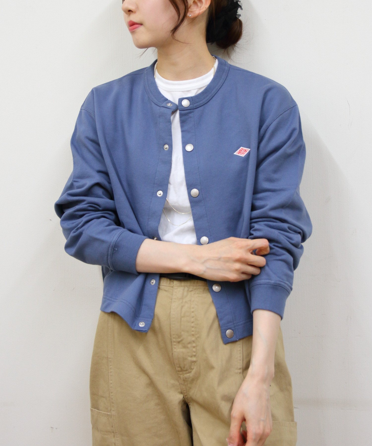 【ステップス/STEPS】のCREW NECK CARDIGAN 0405 人気、トレンドファッション・服の通販 founy(ファニー) 　ファッション　Fashion　レディースファッション　Fashion for Women　トップス・カットソー　Cut & Sew Tops　カーディガン・羽織り　Layered Style Cardigans　インナー　Innerwear　春　Spring　秋　Autumn　カーディガン　Cardigan, Knitwear　シンプル　Simple, Minimal　スウェット / スエット　Sweatshirt, Sweatwear　ドット　Polka Dot, Dot Pattern　なめらか　Smooth, Silky Texture　バランス　Balance, Style Balance　夏　Summer　 other-1|ID: prp329100004821987 ipo3291000000035048464