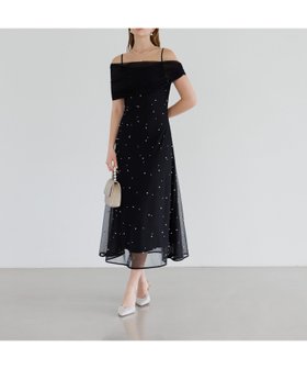 【レジャ/Leja】の2WAYチュールトップスパールAラインドレス結婚式 パーティードレス 人気、トレンドファッション・服の通販 founy(ファニー) ファッション Fashion レディースファッション Fashion for Women トップス・カットソー Cut & Sew Tops ワンピース Dresses フォーマル・パーティードレス・結婚式用ドレス Elegant & Casual Dresses エレガント 上品 Elegant シンプル Simple, Minimal チュール Tulip, Tulip Motif ドレス Dress, One-Piece パール Pearl, Pearl Accent フェミニン Feminine, Girly フロント Front, Front Design 結婚式 Wedding |ID:prp329100004821988