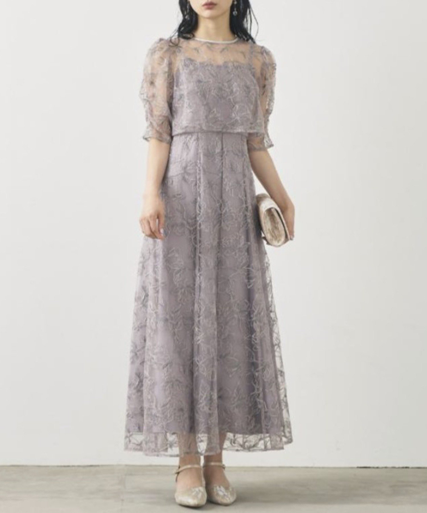 【セットアップセブン/SETUP7】のmetoi/エンブロイダリーボレロセットドレス 結婚式 パーティー オケージョン インテリア・キッズ・メンズ・レディースファッション・服の通販 founy(ファニー) 　ファッション　Fashion　レディースファッション　Fashion for Women　アウター　Coat / Outerwear Collection　ボレロ・ショート丈ジャケット / ドレス羽織りに　Boleros & Short Jackets　ワンピース　Dresses　フォーマル・パーティードレス・結婚式用ドレス　Elegant & Casual Dresses　アクセサリー　Fashion Accessories　オケージョン　Occasion Wear　キャミソール　Camisole, Spaghetti Strap Top　ギャザー　Gathered, Ruffled　ドレス　Dress, One-Piece　レース　Lace, Lace Fabric　再入荷　Restock / Back in Stock　エレガント 上品　Elegant　セレモニー　Ceremony　結婚式　Wedding　披露宴　Wedding Reception　二次会　After Party　PPL1|ID: prp329100004821989 ipo3291000000035048507