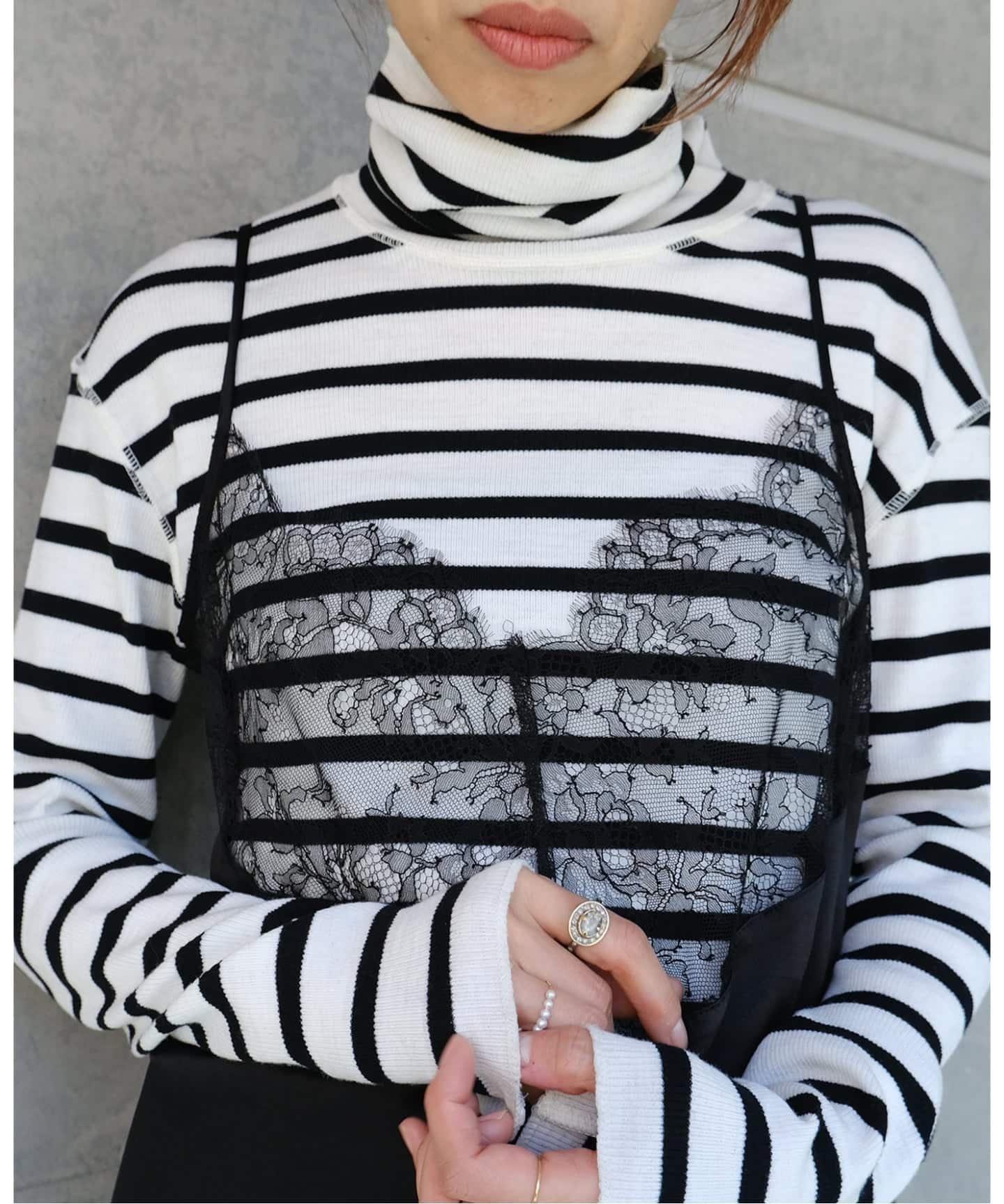 【イエナ/IENA】のMaison IENA 別注 Raspail/ラスパイユ WOOL RIB タートルネック RB-290 人気、トレンドファッション・服の通販 founy(ファニー) 　ファッション　Fashion　レディースファッション　Fashion for Women　トップス・カットソー　Cut & Sew Tops　タートルネック・ハイネックトップス　Turtlenecks & High-Neck Tops　コレクション　Collection, Seasonal Line　タートルネック　Turtleneck, High Neck　フィット　Fit, Slim Fit　ボーダー　Border, Stripe　別注　Limited Edition, Custom Order　モダン　Modern, Contemporary　 other-1|ID: prp329100004821992 ipo3291000000035048539