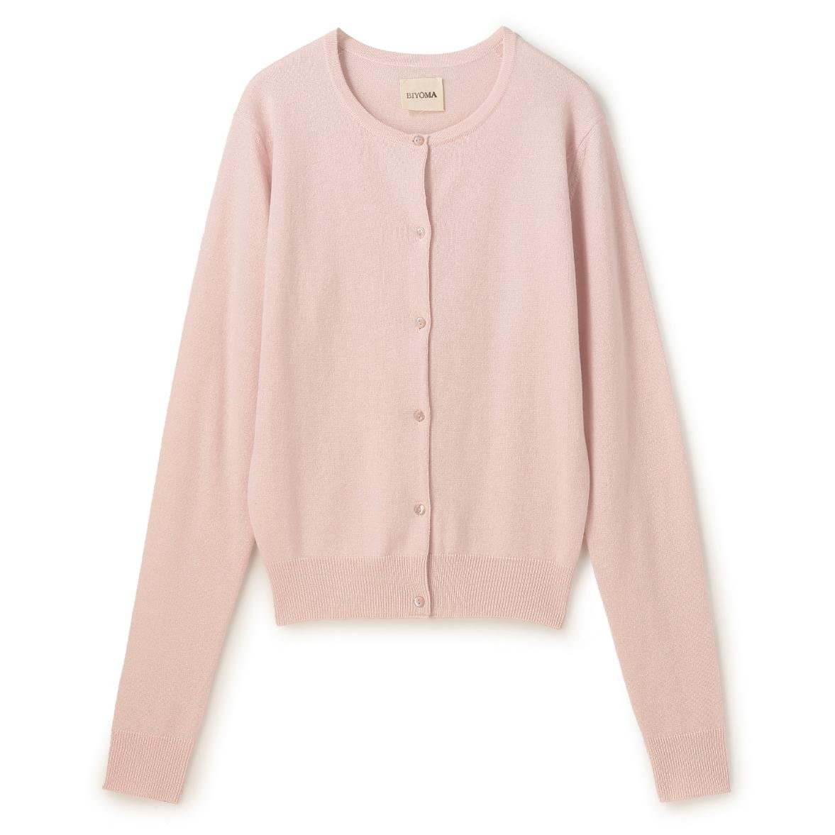 【ビヨーマ/BIYOMA】のCASHMERE SILK KNIT CARDIGAN インテリア・キッズ・メンズ・レディースファッション・服の通販 founy(ファニー) 　ファッション　Fashion　レディースファッション　Fashion for Women　トップス・カットソー　Cut & Sew Tops　ニット　Knit Tops & Sweaters　カーディガン・羽織り　Layered Style Cardigans　アンサンブル　Ensemble Set　キャミソール　Camisole, Spaghetti Strap Top　コンパクト　Compact, Small Size　ショート　Short, Short Length　シルク　Silk, 100% Silk　デニム　Denim, Jeans Material　ベーシック　Basic, Essential　ボトム　Bottoms, Lower Wear　羽織　Haori, Light Jacket　ワイド　Wide, Wide Fit　おすすめ　Recommended / Our Picks　PINK|ID: prp329100004821993 ipo3291000000035048548