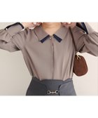 【ナチュラルクチュール/natural couture】のosono 重ね衿配色ブラウス 人気、トレンドファッション・服の通販 founy(ファニー) ファッション Fashion レディースファッション Fashion for Women トップス・カットソー Cut & Sew Tops シャツ・ブラウス・オフィスカジュアル Elegant Blouses & Button-Ups インナー Innerwear カーディガン Cardigan, Knitwear サテン Satin, Glossy Fabric ジャケット Jacket, Outerwear パール Pearl, Pearl Accent フェミニン Feminine, Girly ボトム Bottoms, Lower Wear 再入荷 Restock / Back in Stock おすすめ Recommended / Our Picks エレガント 上品 Elegant ビジネス 仕事 通勤 Business / Work / Commuting 2026年 2026 thumbnail モカ|ID: prp329100004822002 ipo3291000000035048627