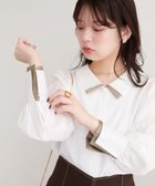 【ナチュラルクチュール/natural couture】のosono 重ね衿配色ブラウス 人気、トレンドファッション・服の通販 founy(ファニー) ファッション Fashion レディースファッション Fashion for Women トップス・カットソー Cut & Sew Tops シャツ・ブラウス・オフィスカジュアル Elegant Blouses & Button-Ups インナー Innerwear カーディガン Cardigan, Knitwear サテン Satin, Glossy Fabric ジャケット Jacket, Outerwear パール Pearl, Pearl Accent フェミニン Feminine, Girly ボトム Bottoms, Lower Wear 再入荷 Restock / Back in Stock おすすめ Recommended / Our Picks エレガント 上品 Elegant ビジネス 仕事 通勤 Business / Work / Commuting 2026年 2026 thumbnail オフホワイト|ID: prp329100004822002 ipo3291000000035048628