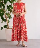 【ビアズリー/BEARDSLEY】のIKIMONOアップリケワンピース 人気、トレンドファッション・服の通販 founy(ファニー) ファッション Fashion レディースファッション Fashion for Women ワンピース Dresses ギャザー Gathered, Ruffled ドローストリング Drawstring, Pull Cord ポケット Pocket, Pocket Detail モチーフ Motif, Design Theme 再入荷 Restock / Back in Stock thumbnail レッド|ID: prp329100004822004 ipo3291000000035048638