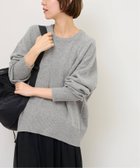 【ジャーナルスタンダード レリューム/JOURNAL STANDARD relume】の《追加2》ハミルトンウールクループルオーバー 人気、トレンドファッション・服の通販 founy(ファニー) ファッション Fashion レディースファッション Fashion for Women トップス・カットソー Cut & Sew Tops カジュアルプルオーバー・ニットトップス Pullovers & Knit Tops / Casual Pullovers 2025年 2025 2025-2026秋冬・A/W Autumn/Winter 2025–26 AW25–26 カーディガン Cardigan, Knitwear ベスト Vest, Waistcoat 別注 Limited Edition, Custom Order 畦 Ribbed Knit thumbnail グレーA|ID: prp329100004822005 ipo3291000000035048641