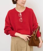 【ジャーナルスタンダード レリューム/JOURNAL STANDARD relume】の《追加2》ハミルトンウールクループルオーバー 人気、トレンドファッション・服の通販 founy(ファニー) ファッション Fashion レディースファッション Fashion for Women トップス・カットソー Cut & Sew Tops カジュアルプルオーバー・ニットトップス Pullovers & Knit Tops / Casual Pullovers 2025年 2025 2025-2026秋冬・A/W Autumn/Winter 2025–26 AW25–26 カーディガン Cardigan, Knitwear ベスト Vest, Waistcoat 別注 Limited Edition, Custom Order 畦 Ribbed Knit thumbnail レッド|ID: prp329100004822005 ipo3291000000035048642