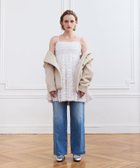 【エイミーイストワール/eimy istoire】のエンブロイダリークレープワンピース 人気、トレンドファッション・服の通販 founy(ファニー) ファッション Fashion レディースファッション Fashion for Women ワンピース Dresses インナー Innerwear ギャザー Gathered, Ruffled チュニック Tunic, Long Top チュール Tulip, Tulip Motif フラワー Flower, Floral フレア Flare, Flared ボトム Bottoms, Lower Wear モチーフ Motif, Design Theme 再入荷 Restock / Back in Stock おすすめ Recommended / Our Picks thumbnail WHITE|ID: prp329100004822006 ipo3291000000035048667