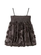 【リリーブラウン/Lily Brown】のフリンジフラワーマルチウェイチュニック 人気、トレンドファッション・服の通販 founy(ファニー) ファッション Fashion レディースファッション Fashion for Women トップス・カットソー Cut & Sew Tops シアー Sheer, See-Through スマート Smart, Elegant チュニック Tunic, Long Top バルーン Balloon, Balloon Silhouette フラワー Flower, Floral モチーフ Motif, Design Theme thumbnail CGRY[007]|ID: prp329100004822009 ipo3291000000035048709