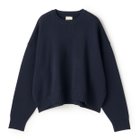 【ビヨーマ/BIYOMA】のCOTTON ACRYLIC KNIT PULLOVER 人気、トレンドファッション・服の通販 founy(ファニー) ファッション Fashion レディースファッション Fashion for Women トップス・カットソー Cut & Sew Tops ニット Knit Tops & Sweaters カジュアルプルオーバー・ニットトップス Pullovers & Knit Tops / Casual Pullovers スラックス Slacks, Dress Pants デニム Denim, Jeans Material ボトム Bottoms, Lower Wear ルーズ Loose, Oversized おすすめ Recommended / Our Picks エレガント 上品 Elegant thumbnail NAVY|ID: prp329100004822015 ipo3291000000035048850