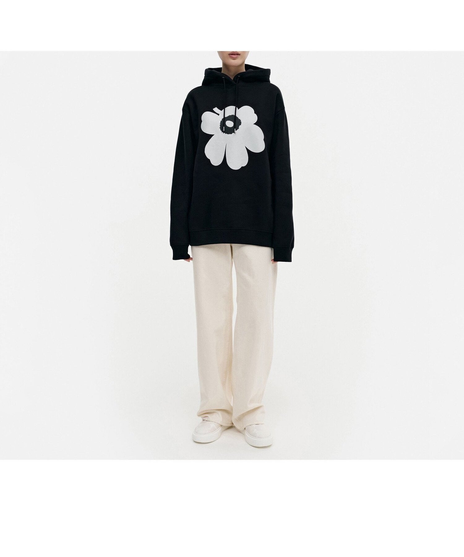 【マリメッコ/marimekko】のRunoja Unikko placement フーディ 人気、トレンドファッション・服の通販 founy(ファニー) 　ファッション　Fashion　レディースファッション　Fashion for Women　スタイリッシュ　Stylish, Fashionable　ドローストリング　Drawstring, Pull Cord　パターン　Pattern, Design Print　フロント　Front, Front Design　プリント　Print, Printed Pattern　モチーフ　Motif, Design Theme　 other-1|ID: prp329100004822016 ipo3291000000035048858