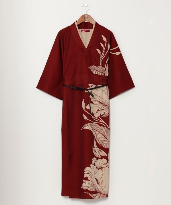 【アミナコレクション/Amina Collection】の【カヤ】初めの晴れ着ワンピース インテリア・キッズ・メンズ・レディースファッション・服の通販 founy(ファニー) 　ファッション　Fashion　レディースファッション　Fashion for Women　ワンピース　Dresses　年末年始　Year-end and New Year Holidays　レッド|ID: prp329100004822019 ipo3291000000035048902