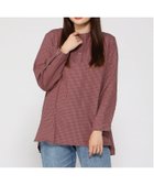 【クロコダイル/CROCODILE】のマルチギンガム チュニック 人気、トレンドファッション・服の通販 founy(ファニー) ファッション Fashion レディースファッション Fashion for Women トップス・カットソー Cut & Sew Tops ギンガム Gingham, Gingham Fabric シンプル Simple, Minimal チュニック Tunic, Long Top ボトム Bottoms, Lower Wear thumbnail ピンク|ID: prp329100004822044 ipo3291000000035049238