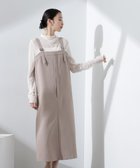 【ナノ ユニバース/nano universe】のベルトストラップワンピース 人気、トレンドファッション・服の通販 founy(ファニー) ファッション Fashion レディースファッション Fashion for Women ワンピース Dresses ベルト&ウエストマーク Belts & Waist Accessories インナー Innerwear ウォッシャブル Machine Washable スリット Slit, Slit Detail センター Center, Center Line 楽ちん Easy Fit, Comfortable おすすめ Recommended / Our Picks 2025年 2025 2025春夏・S/S Spring/Summer 2025 SS25 thumbnail ベージュ|ID: prp329100004822069 ipo3291000000035049663