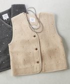 【シップス フォー ウィメン/SHIPS】の【SHIPS別注】assiette ウール混 ボア 刺繍 ベスト 人気、トレンドファッション・服の通販 founy(ファニー) ファッション Fashion レディースファッション Fashion for Women アウター Coat / Outerwear Collection トップス・カットソー Cut & Sew Tops ベスト&ジレ / 重ね着スタイル Vests & Gilets アンゴラ Angora Knitwear インナー Innerwear バランス Balance, Style Balance フェミニン Feminine, Girly ベスト Vest, Waistcoat ベーシック Basic, Essential ポケット Pocket, Pocket Detail 別注 Limited Edition, Custom Order モチーフ Motif, Design Theme ライナー Liner, Inner Layer エレガント 上品 Elegant 2025年 2025 2025-2026秋冬・A/W Autumn/Winter 2025–26 AW25–26 thumbnail ナチュラル|ID: prp329100004822072 ipo3291000000035049690