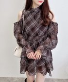 【イング/INGNI】の2Wayリボン肩あきOP 人気、トレンドファッション・服の通販 founy(ファニー) ファッション Fashion レディースファッション Fashion for Women ワンピース Dresses 秋 Autumn シアー Sheer, See-Through シンプル Simple, Minimal スマホ Smartphone, Mobile Device チェック Check, Plaid, Tartan デニム Denim, Jeans Material 長袖 Long Sleeve, Full Sleeve フィット Fit, Slim Fit フリル Frill, Ruffle 無地 Plain, Solid Color リボン Ribbon, Bow ロング Long, Long-Length おすすめ Recommended / Our Picks 夏 Summer エレガント 上品 Elegant thumbnail ブラウン/チェック|ID: prp329100004822074 ipo3291000000035049710