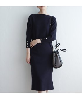 【イッカ/ikka】の【洗濯機で洗える/2点セット】ウォッシャブルニットSET 人気、トレンドファッション・服の通販 founy(ファニー) ファッション Fashion レディースファッション Fashion for Women トップス・カットソー Cut & Sew Tops ニット Knit Tops & Sweaters スリット Slit, Slit Detail セットアップ Set-Up, Coordinated Outfit タイトスカート Pencil Skirt, Tight Skirt エレガント 上品 Elegant 洗える Machine Washable |ID:prp329100004822080