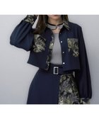 【ハレ/HARE】のジャガードキリカエショートシャツ 人気、トレンドファッション・服の通販 founy(ファニー) ファッション Fashion レディースファッション Fashion for Women トップス・カットソー Cut & Sew Tops シャツ・ブラウス・オフィスカジュアル Elegant Blouses & Button-Ups おすすめ Recommended / Our Picks インナー Innerwear ウェーブ Wavy Pattern ショート Short, Short Length ストレート Straight, Straight Cut フィット Fit, Slim Fit ボトム Bottoms, Lower Wear エレガント 上品 Elegant thumbnail ネイビー88|ID: prp329100004822091 ipo3291000000035049901