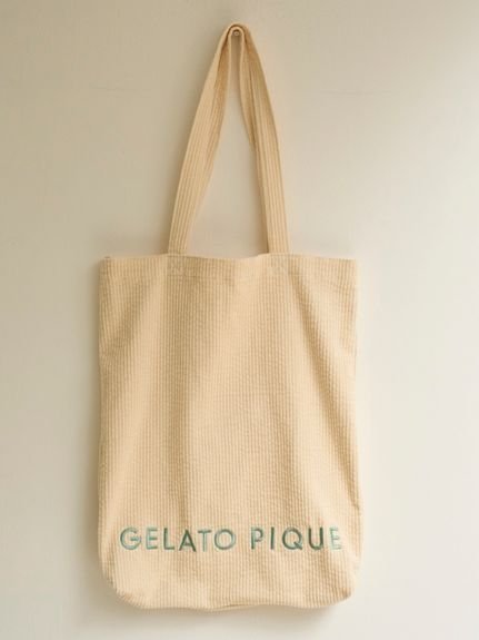 【ジェラート ピケ/gelato pique】のコーデュロイトートバッグ インテリア・キッズ・メンズ・レディースファッション・服の通販 founy(ファニー) 　ファッション　Fashion　レディースファッション　Fashion for Women　バッグ　Bags　おすすめ　Recommended / Our Picks　オータム　Autumn Fashion　コーデュロイ　Corduroy, Cord Fabric　ショルダー　Shoulder, Shoulder Strap　スマート　Smart, Elegant　ポケット　Pocket, Pocket Detail　ポーチ　Pouch, Small Case　OWHT[002]|ID: prp329100004822097 ipo3291000000035049945