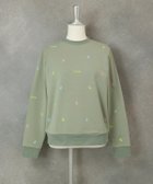 【スタジオピッコーネ/STUDIO PICONE】の【オンラインストア・店舗限定商品】ミニプリント裏毛スウェット 人気、トレンドファッション・服の通販 founy(ファニー) ファッション Fashion レディースファッション Fashion for Women トップス・カットソー Cut & Sew Tops レディースパーカー・カジュアルフーディー Casual Hoodies & Sweatshirts スウェット・クルーネックトップス Sweatshirts & Crewnecks / Relaxed Fit Sweat Tops コンパクト Compact, Small Size スウェット / スエット Sweatshirt, Sweatwear プリント Print, Printed Pattern 切替 Switching, Contrast Panel thumbnail カーキ|ID: prp329100004822131 ipo3291000000035050257