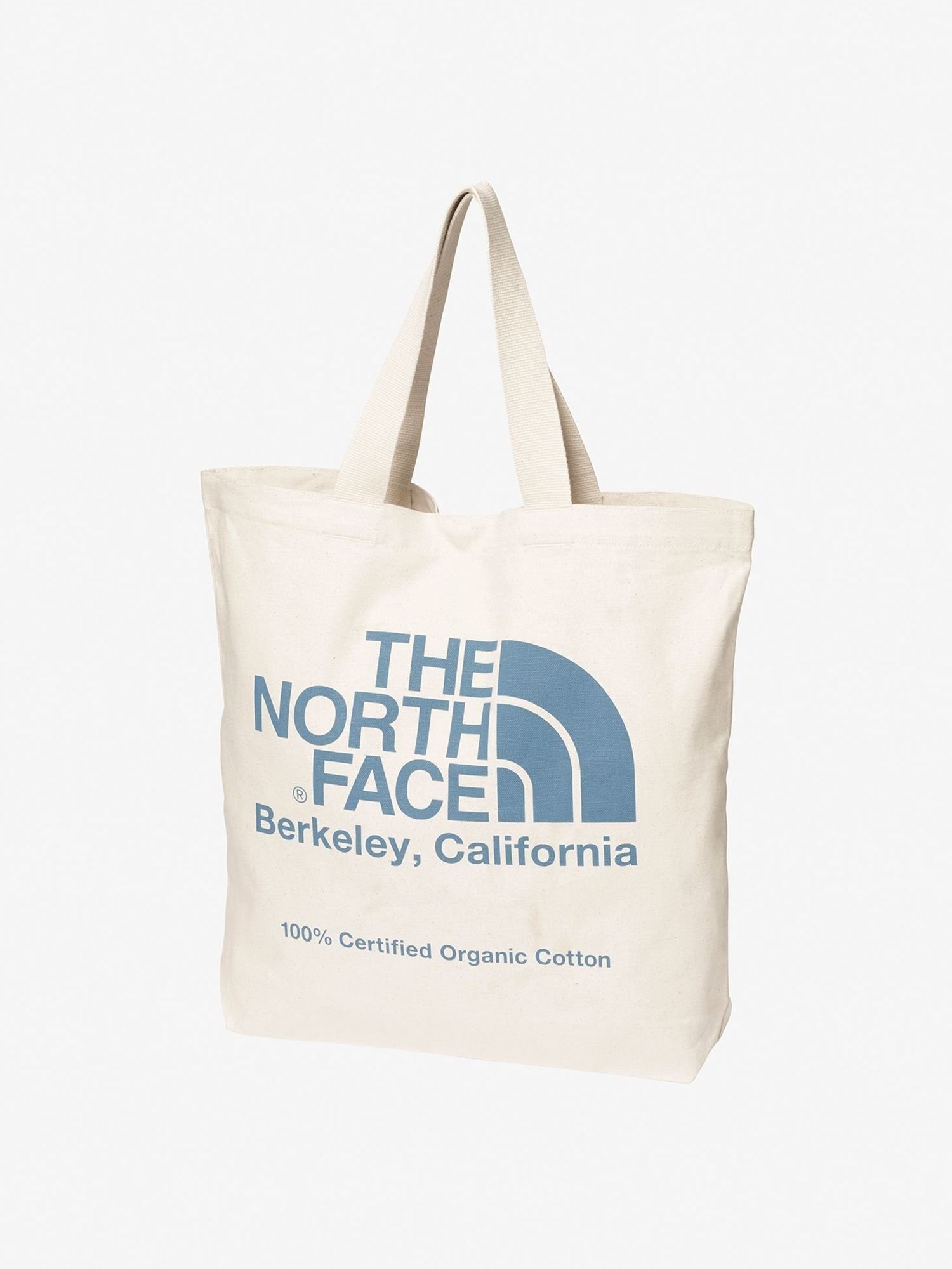 【ザ ノース フェイス/THE NORTH FACE】の【公式】オーガニックコットントート インテリア・キッズ・メンズ・レディースファッション・服の通販 founy(ファニー) 　ファッション　Fashion　レディースファッション　Fashion for Women　バッグ　Bags　アウトドア　Outdoor Clothing　オーガニック　Organic Cotton　ポケット　Pocket, Pocket Detail　ループ　Loop, Loop Knit　ナチュラル×エーゲブルー|ID: prp329100004822154 ipo3291000000035050434