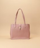 【サマンサタバサ/SamanTha Thavasa】のサークルモチーフスクエアレザートートバッグ 大サイズ 人気、トレンドファッション・服の通販 founy(ファニー) ファッション Fashion レディースファッション Fashion for Women バッグ Bags シェイプ Shape, Slim Fit シンプル Simple, Minimal スクエア Square, Square Shape 財布 Wallet, Purse フィット Fit, Slim Fit フォルム Silhouette, Form ポケット Pocket, Pocket Detail おすすめ Recommended / Our Picks エレガント 上品 Elegant ビジネス 仕事 通勤 Business / Work / Commuting thumbnail ピンクベージュ|ID: prp329100004822155 ipo3291000000035050454