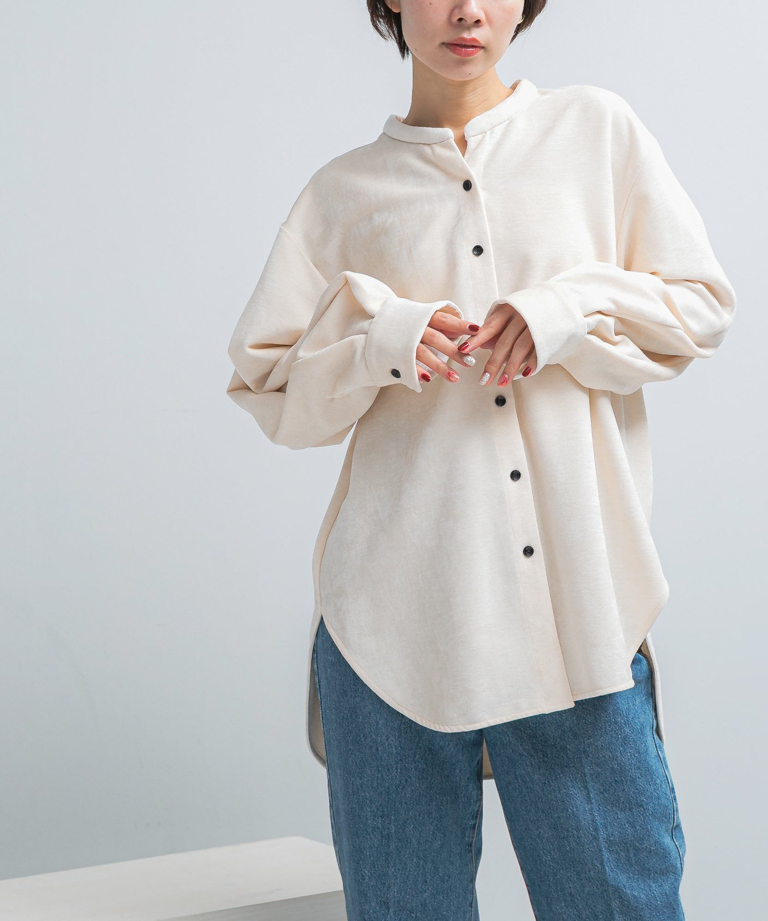 【アーバンリサーチ ロッソ/URBAN RESEARCH ROSSO】のYENN MOLE TWILL SHIRT インテリア・キッズ・メンズ・レディースファッション・服の通販 founy(ファニー) 　ファッション　Fashion　レディースファッション　Fashion for Women　トップス・カットソー　Cut & Sew Tops　シャツ・ブラウス・オフィスカジュアル　Elegant Blouses & Button-Ups　2025年　2025　2025-2026秋冬・A/W　Autumn/Winter 2025–26 AW25–26　冬　Winter / This Winter　A/W・秋冬　Autumn/Winter　オフホワイト|ID: prp329100004822156 ipo3291000000035050457