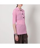 【ユナイテッドアローズ/UNITED ARROWS】のAEWEN MATOPH シアー リブ ポロニット 人気、トレンドファッション・服の通販 founy(ファニー) ファッション Fashion レディースファッション Fashion for Women トップス・カットソー Cut & Sew Tops ニット Knit Tops & Sweaters シアー Sheer, See-Through シルク Silk, 100% Silk デニム Denim, Jeans Material なめらか Smooth, Silky Texture ワイド Wide, Wide Fit アウトレット Outlet / Clearance おすすめ Recommended / Our Picks エレガント 上品 Elegant thumbnail PINK|ID: prp329100004822158 ipo3291000000035050463