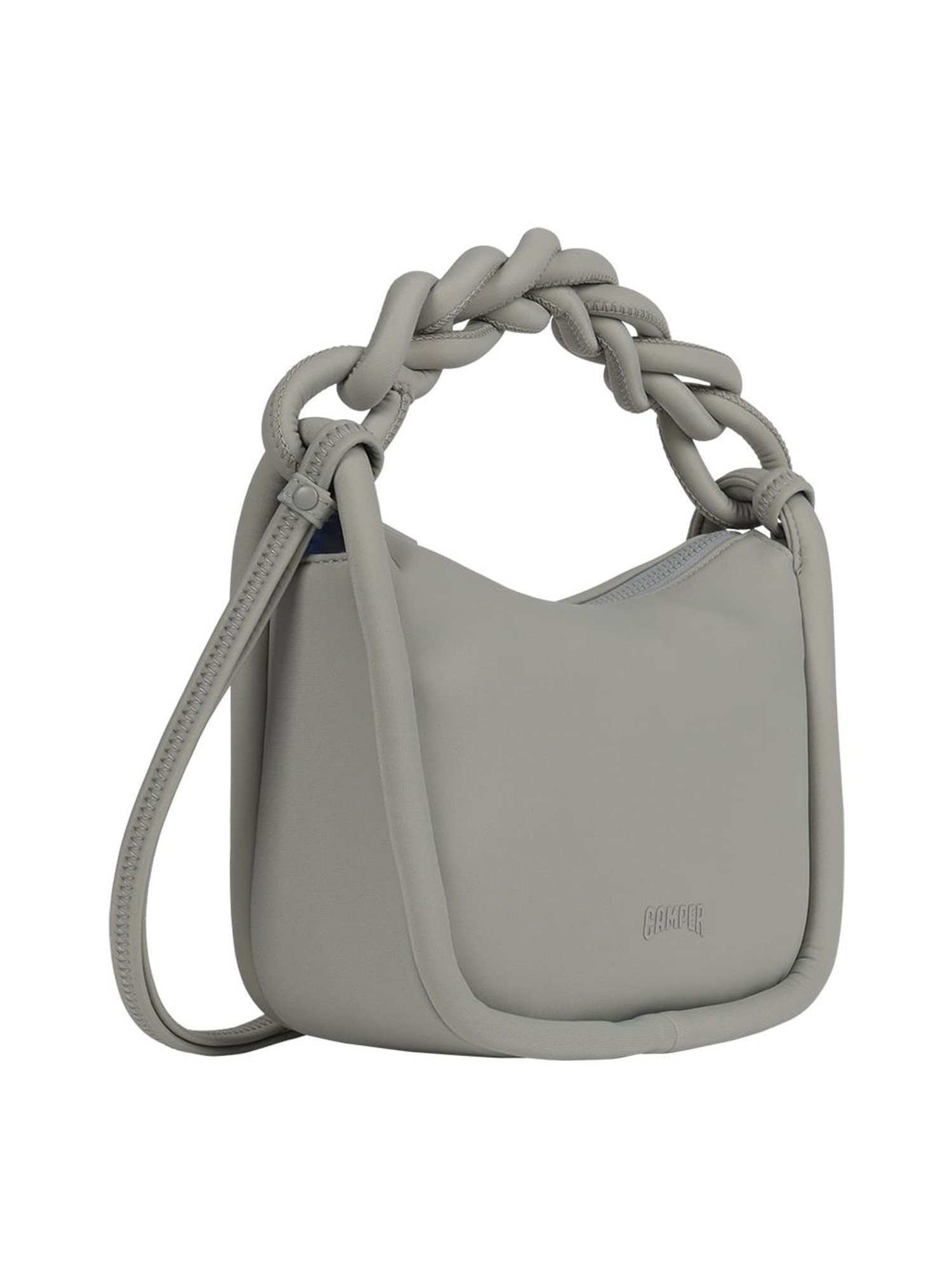 【カンペール/CAMPER】のカンペール CURVA ショルダーバッグ インテリア・キッズ・メンズ・レディースファッション・服の通販 founy(ファニー) 　ファッション　Fashion　レディースファッション　Fashion for Women　バッグ　Bags　アクセサリー　Fashion Accessories　コレクション　Collection, Seasonal Line　シューズ　Shoes, Footwear　ショルダー　Shoulder, Shoulder Strap　ツイスト　Tweed, Tweed Fabric　ハーフ　Half, Half-Length　パイピング　Piping, Trim Design　フォルム　Silhouette, Form　ポケット　Pocket, Pocket Detail　エレガント 上品　Elegant　2025年　2025　2025春夏・S/S　Spring/Summer 2025 SS25　スカイブルー|ID: prp329100004822161 ipo3291000000035050486