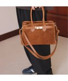 【ジャーナルスタンダード レリューム/JOURNAL STANDARD relume】の【AULENTTI/オウレンティ】サイドスウェードボストンバッグ 人気、トレンドファッション・服の通販 founy(ファニー) ファッション Fashion レディースファッション Fashion for Women バッグ Bags 2025年 2025 2025-2026秋冬・A/W Autumn/Winter 2025–26 AW25–26 イタリア Italy ショルダー Shoulder, Shoulder Strap シンプル Simple, Minimal スマート Smart, Elegant トレンド Trend, Trending Now ボストンバッグ Boston Bag, Retro Bag thumbnail キャメル|ID: prp329100004822182 ipo3291000000035050685