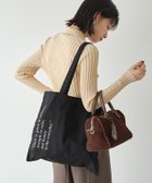 【ラシット/russet】のロゴトートバッグ 人気、トレンドファッション・服の通販 founy(ファニー) ファッション Fashion レディースファッション Fashion for Women バッグ Bags シンプル Simple, Minimal スマート Smart, Elegant フォルム Silhouette, Form ベーシック Basic, Essential ポケット Pocket, Pocket Detail モノトーン Monotone, Black and White 日本製 Made In Japan ビジネス 仕事 通勤 Business / Work / Commuting 2025年 2025 2025-2026秋冬・A/W Autumn/Winter 2025–26 AW25–26 thumbnail ブラック|ID: prp329100004822197 ipo3291000000035050807