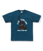 【ア ベイシング エイプ/A BATHING APE】のSTATUE OF LIBERTY TEE 人気、トレンドファッション・服の通販 founy(ファニー) ファッション Fashion レディースファッション Fashion for Women インナー Innerwear グラフィック Graphic, Graphic Design ショート Short, Short Length スリーブ Sleeve, Long Sleeve / Short Sleeve フロント Front, Front Design プリント Print, Printed Pattern ラバー Rubber, Rubber Sole thumbnail NAVY|ID: prp329100004822201 ipo3291000000035050847