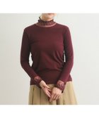 【ローラアシュレイ/LAURA ASHLEY】の【チュール付き】フライスカットソー 人気、トレンドファッション・服の通販 founy(ファニー) ファッション Fashion レディースファッション Fashion for Women トップス・カットソー Cut & Sew Tops カットソー・ベーシックTシャツ Cut-and-Sewn Tops / Stretch Tees & Basics なめらか Smooth, Silky Texture インナー Innerwear カットソー Cut and Sewn Top ジャケット Jacket, Outerwear スリット Slit, Slit Detail チュール Tulip, Tulip Motif レース Lace, Lace Fabric A/W・秋冬 Autumn/Winter thumbnail ボルドー|ID: prp329100004822209 ipo3291000000035050923