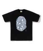 【ア ベイシング エイプ/A BATHING APE】のJAPANESE CLOUD CAMO LABEL TEE M 人気、トレンドファッション・服の通販 founy(ファニー) ファッション Fashion レディースファッション Fashion for Women インナー Innerwear グラフィック Graphic, Graphic Design ショート Short, Short Length スリーブ Sleeve, Long Sleeve / Short Sleeve デニム Denim, Jeans Material フロント Front, Front Design プリント Print, Printed Pattern thumbnail BLACK|ID: prp329100004822210 ipo3291000000035050927