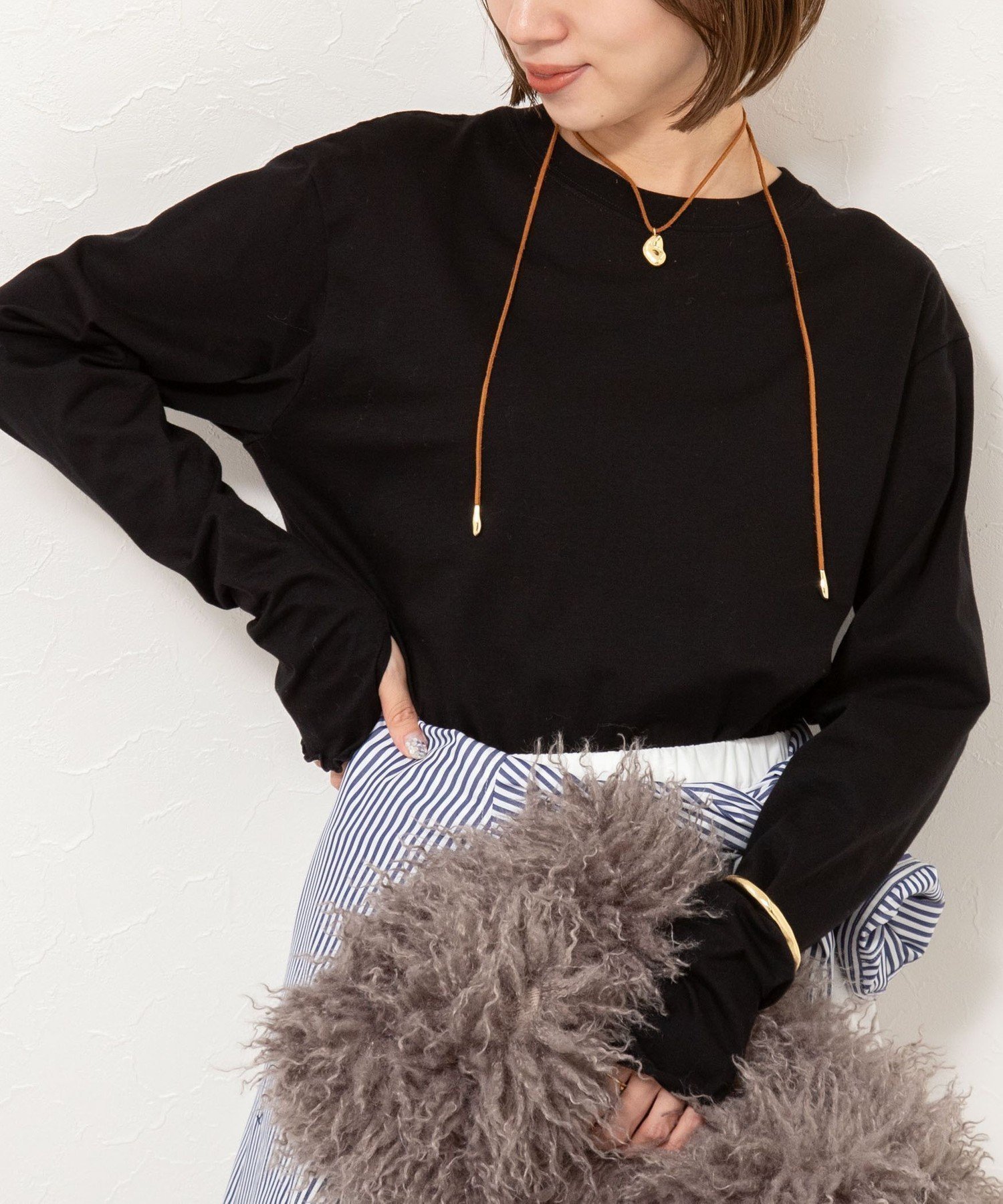 【ノーリーズ/NOLLEY'S】のウォッシャブルオーガニックコットンロンT 人気、トレンドファッション・服の通販 founy(ファニー) 　ファッション　Fashion　レディースファッション　Fashion for Women　トップス・カットソー　Cut & Sew Tops　ロングTシャツ・Tシャツ　Longline T-Shirts & Tees　インナー　Innerwear　フィット　Fit, Slim Fit　リラックス　Relax, Relaxed Fit　おすすめ　Recommended / Our Picks　2025年　2025　2025-2026秋冬・A/W　Autumn/Winter 2025–26 AW25–26　 other-1|ID: prp329100004822225 ipo3291000000035051105