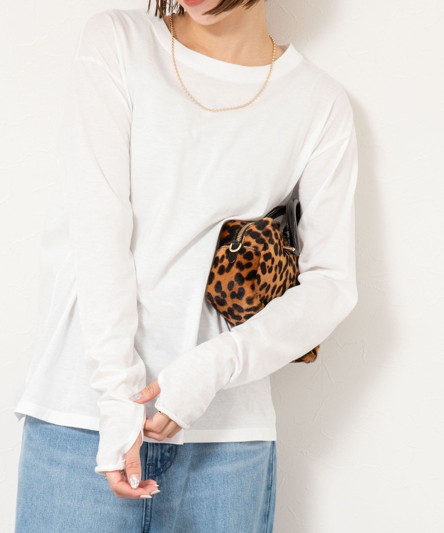 【ノーリーズ/NOLLEY'S】のウォッシャブルオーガニックコットンロンT インテリア・キッズ・メンズ・レディースファッション・服の通販 founy(ファニー) 　ファッション　Fashion　レディースファッション　Fashion for Women　トップス・カットソー　Cut & Sew Tops　ロングTシャツ・Tシャツ　Longline T-Shirts & Tees　インナー　Innerwear　フィット　Fit, Slim Fit　リラックス　Relax, Relaxed Fit　おすすめ　Recommended / Our Picks　2025年　2025　2025-2026秋冬・A/W　Autumn/Winter 2025–26 AW25–26　ホワイト|ID: prp329100004822225 ipo3291000000035051107