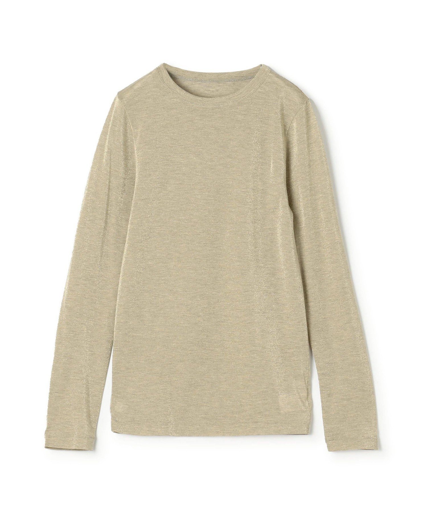 【トゥモローランド/TOMORROWLAND】のスパークリング クルーネックプルオーバー インテリア・キッズ・メンズ・レディースファッション・服の通販 founy(ファニー) 　ファッション　Fashion　レディースファッション　Fashion for Women　トップス・カットソー　Cut & Sew Tops　カジュアルプルオーバー・ニットトップス　Pullovers & Knit Tops / Casual Pullovers　おすすめ　Recommended / Our Picks　インナー　Innerwear　コンパクト　Compact, Small Size　フィット　Fit, Slim Fit　プレーン　Plain, Simple　91 ゴールド|ID: prp329100004822233 ipo3291000000035051181