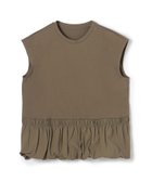 【トゥモローランド/TOMORROWLAND】のコットンバックサテンコンビ バルーンTシャツ 人気、トレンドファッション・服の通販 founy(ファニー) ファッション Fashion レディースファッション Fashion for Women トップス・カットソー Cut & Sew Tops シャツ・ブラウス・オフィスカジュアル Elegant Blouses & Button-Ups ロングTシャツ・Tシャツ Longline T-Shirts & Tees バッグ Bags コンパクト Compact, Small Size コンビ Combo, Combination Style サテン Satin, Glossy Fabric トレンド Trend, Trending Now バランス Balance, Style Balance バルーン Balloon, Balloon Silhouette ペーパー Paper, Kraft Paper 2025年 2025 2025春夏・S/S Spring/Summer 2025 SS25 thumbnail 57 カーキ|ID: prp329100004822235 ipo3291000000035051227