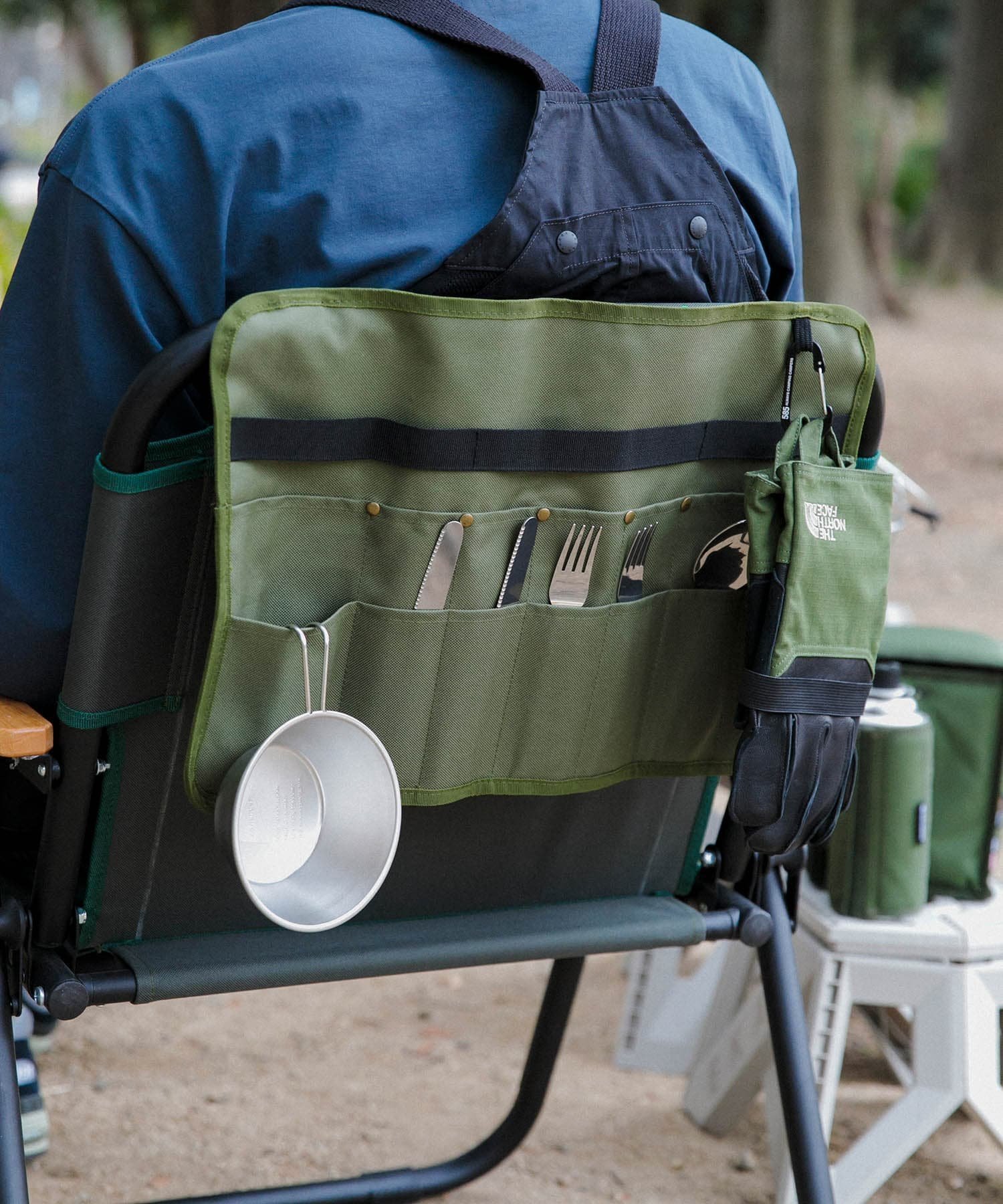 【アーバンリサーチ ドアーズ/URBAN RESEARCH DOORS】のハンギングポケット+カトラリー2p インテリア・キッズ・メンズ・レディースファッション・服の通販 founy(ファニー) 　ファッション　Fashion　レディースファッション　Fashion for Women　おすすめ　Recommended / Our Picks　テーブル　Table, Dining Table　プリント　Print, Printed Pattern　ポケット　Pocket, Pocket Detail　KHAKI|ID: prp329100004822699 ipo3291000000035063226