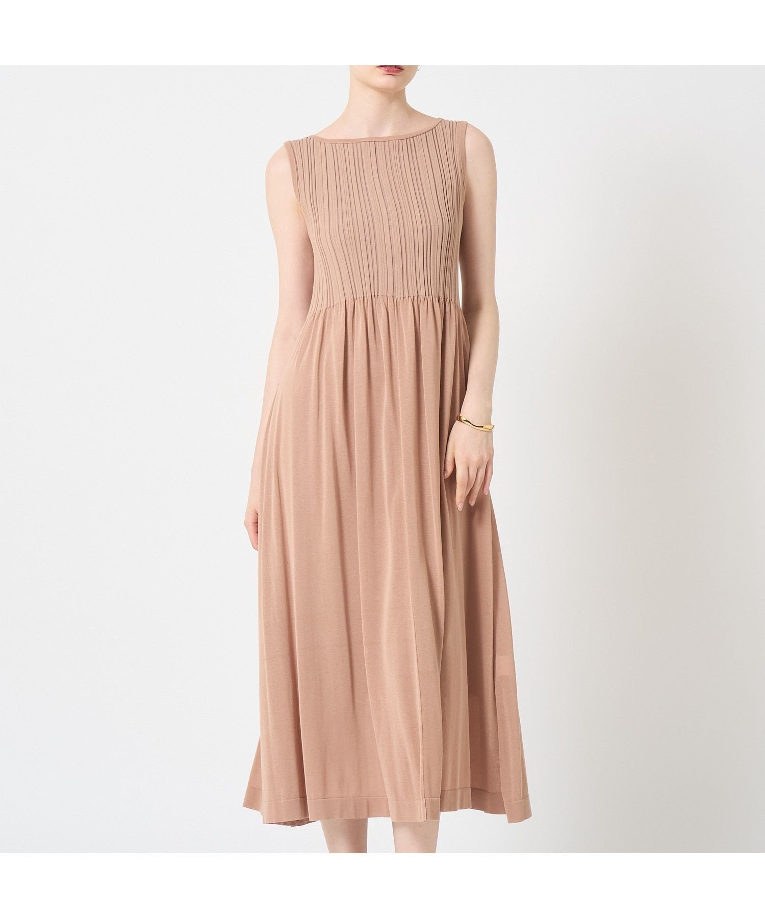 【アナイ/ANAYI】のランダムリブロング ワンピース 人気、トレンドファッション・服の通販 founy(ファニー) 　ファッション　Fashion　レディースファッション　Fashion for Women　ワンピース　Dresses　カーディガン　Cardigan, Knitwear　キャミソール　Camisole, Spaghetti Strap Top　シアー　Sheer, See-Through　ジャケット　Jacket, Outerwear　ストレッチ　Stretch, Stretchy Fabric　スマート　Smart, Elegant　タンク　Tank Top, Sleeveless Top　ペチコート　Petticoat, Underskirt　ボレロ　Bolero, Short Cardigan　再入荷　Restock / Back in Stock　旅行　Travel　 other-1|ID: prp329100004822702 ipo3291000000035063295