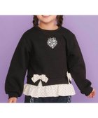【ベベ オンライン ストア/BEBE ONLINE STORE / KIDS】のハート柄コーデュロイ切り替えトレーナー(80~130cm) 人気、トレンドファッション・服の通販 founy(ファニー) ファッション Fashion キッズファッション Fashion for Kids 秋 Autumn コンパクト Compact, Small Size コーデュロイ Corduroy, Cord Fabric ストーン Stone, Gem-Like チェック Check, Plaid, Tartan トレーナー Sweatshirt, Trainer ドット Polka Dot, Dot Pattern フリル Frill, Ruffle フレンチ French, French Style フロント Front, Front Design プリント Print, Printed Pattern ボトム Bottoms, Lower Wear ミックス Mix, Mixed Style モチーフ Motif, Design Theme リボン Ribbon, Bow A/W・秋冬 Autumn/Winter おすすめ Recommended / Our Picks エレガント 上品 Elegant 2025年 2025 2025-2026秋冬・A/W Autumn/Winter 2025–26 AW25–26 thumbnail ブラック|ID: prp329100004822746 ipo3291000000035063851
