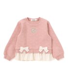 【ベベ オンライン ストア/BEBE ONLINE STORE / KIDS】のハート柄コーデュロイ切り替えトレーナー(80~130cm) 人気、トレンドファッション・服の通販 founy(ファニー) ファッション Fashion キッズファッション Fashion for Kids 秋 Autumn コンパクト Compact, Small Size コーデュロイ Corduroy, Cord Fabric ストーン Stone, Gem-Like チェック Check, Plaid, Tartan トレーナー Sweatshirt, Trainer ドット Polka Dot, Dot Pattern フリル Frill, Ruffle フレンチ French, French Style フロント Front, Front Design プリント Print, Printed Pattern ボトム Bottoms, Lower Wear ミックス Mix, Mixed Style モチーフ Motif, Design Theme リボン Ribbon, Bow A/W・秋冬 Autumn/Winter おすすめ Recommended / Our Picks エレガント 上品 Elegant 2025年 2025 2025-2026秋冬・A/W Autumn/Winter 2025–26 AW25–26 thumbnail ピンク|ID: prp329100004822746 ipo3291000000035063854