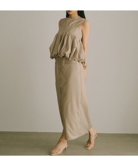 【アニュアンス/anuans】のバルーンキャミセットワンピース 人気、トレンドファッション・服の通販 founy(ファニー) ファッション Fashion レディースファッション Fashion for Women ワンピース Dresses カットオフ Cut-Off Design シンプル Simple, Minimal ペプラム Peplum, Flared Hem マニッシュ Mannish, Boyish ワーク Workwear, Utility Style エレガント 上品 Elegant |ID:prp329100004822757